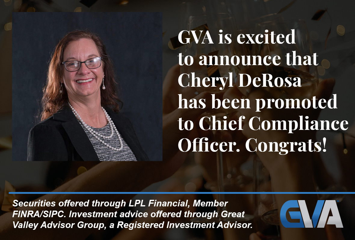Great Valley Advisor Group promotes Cheryl DeRosa to Chief Compliance Officer